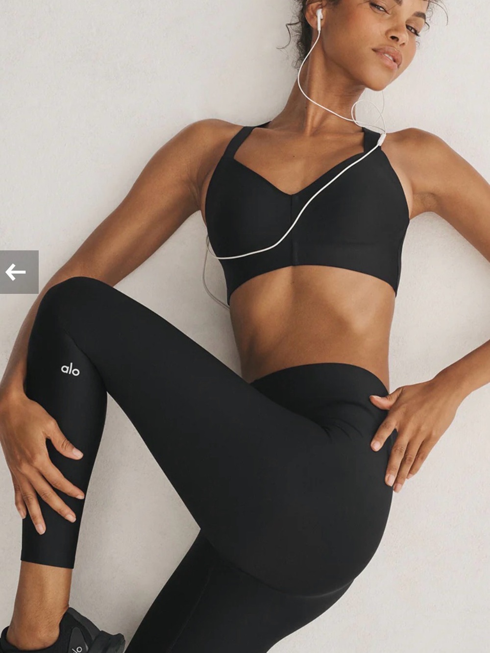 ALO Yoga Black High-Waist Leggings